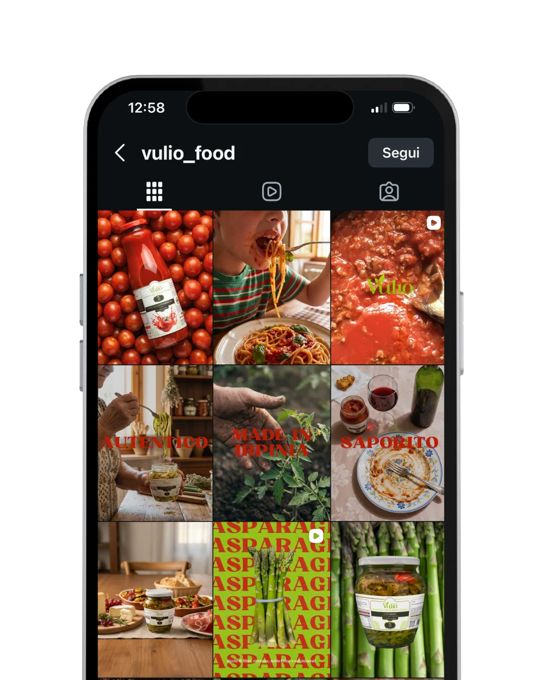 feed social vulio portfolio