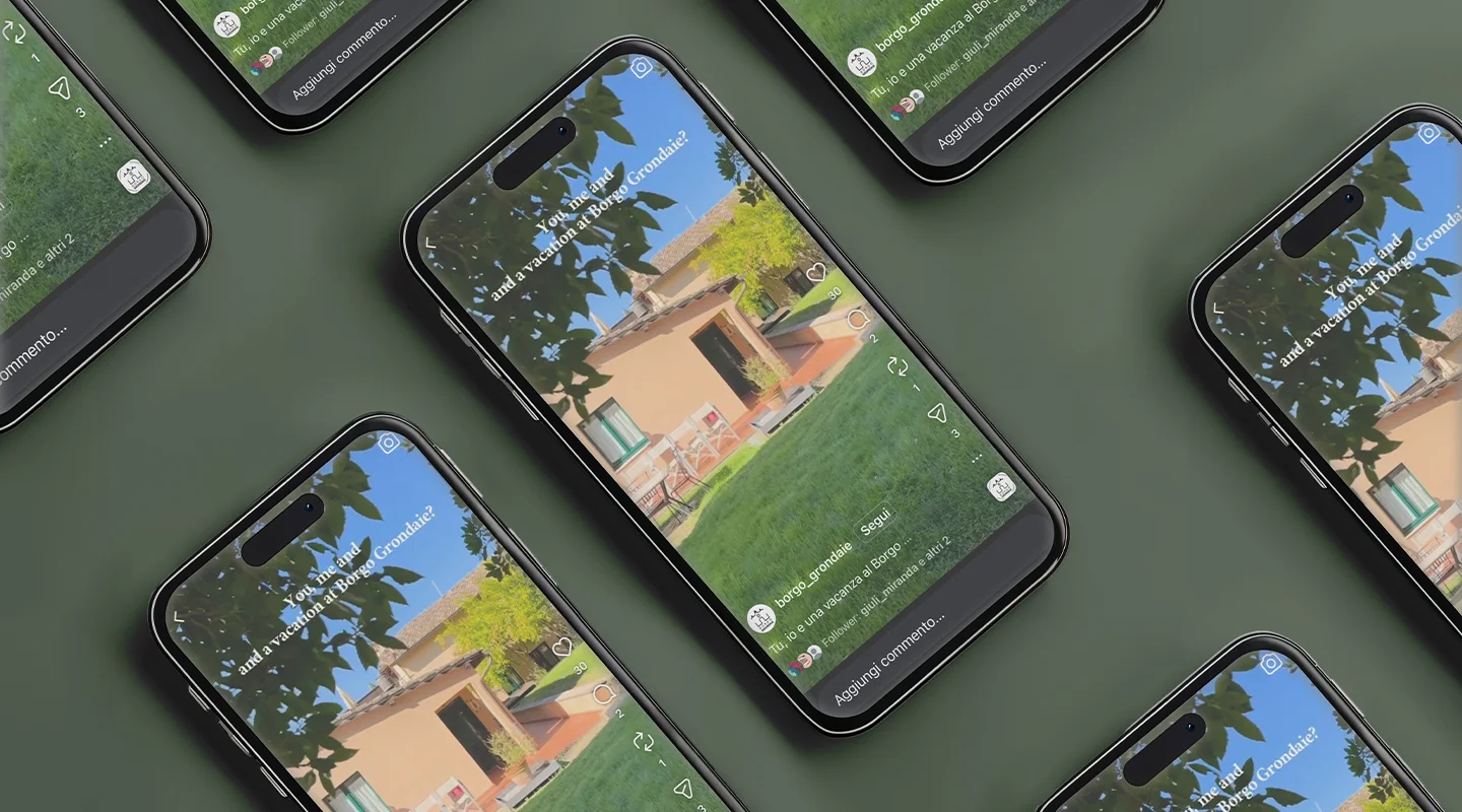 reel borgo grondaie portfolio