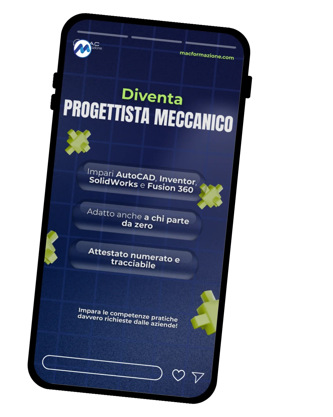 stories ads mac formazione portfolio