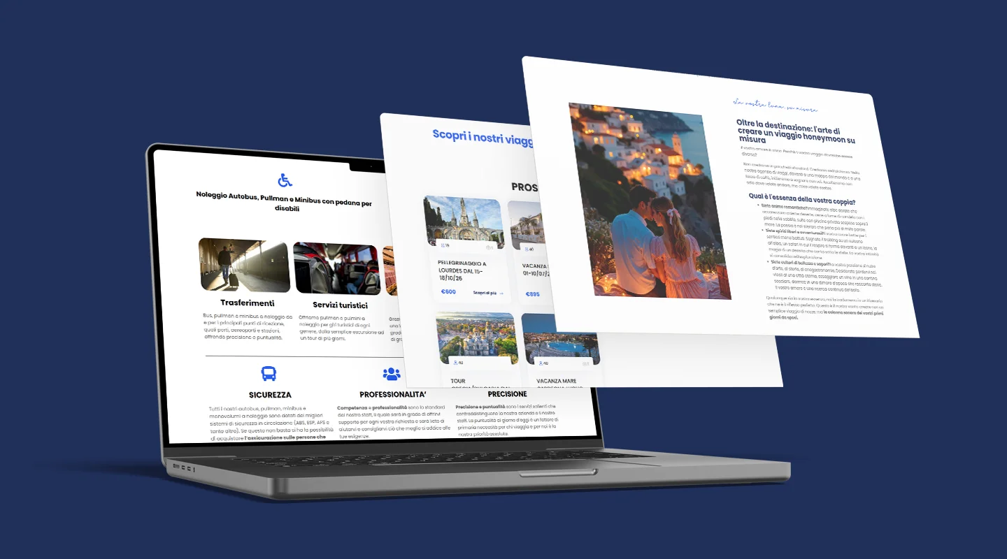 sito web automazioni ai aciernotravel dna