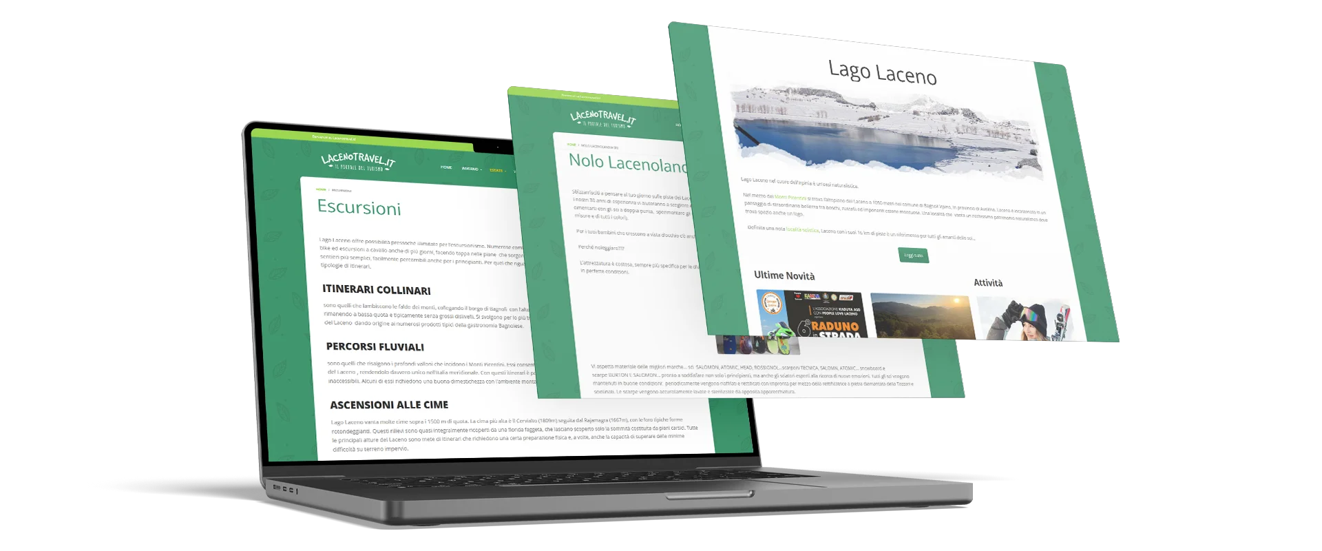 sito web ottimizzazione seo laceno travel dna